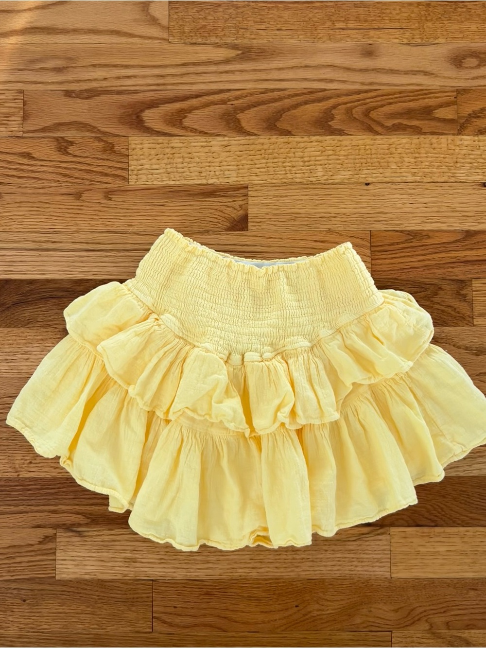 Lola Ruffle Skirt Blanco by Nature
